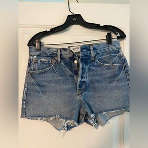 AGOLDE Parker Short Denim Jean Shorts // NWT // Size 26